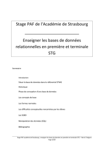 Stage PAF de l`Académie de Strasbourg
