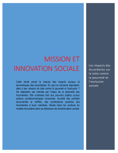 MISSION et innovation sociale