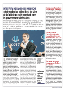 INTERVIEW MOHAMED ALI MALOUCHE