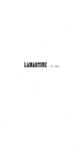 Biographie politique de MA de Lamartine, par MG de Molinari