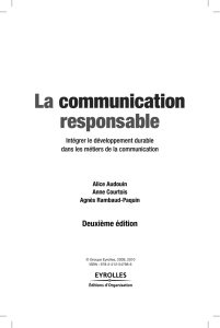 La communication responsable