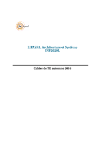 LIFASR4, Architecture et Système INF2029L