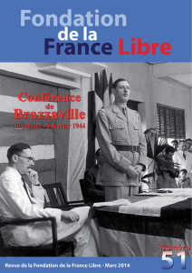 mars 2014 - Fondation de la France Libre