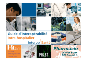 Pharmacie - Interop`Santé