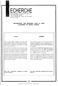 echerche - Banque de données en santé publique