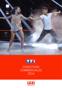 Conditions commerciales TF1 2016