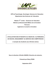 UFR de Psychologie, Sociologie, Sciences de l`éducation