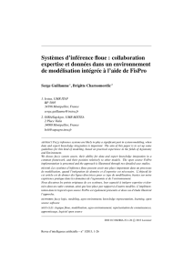 Systèmes d`inférence floue : collaboration expertise et données