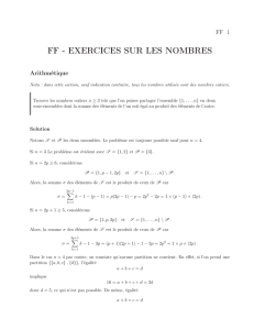 ff - exercices sur les nombres