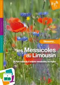 Guide messicoles du Limousin 2015