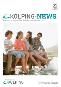 Kolping News, 1/2016