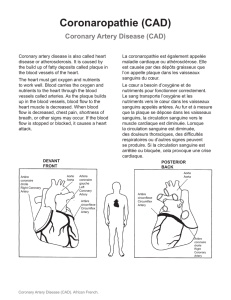 Coronary Artery Disease - Health Information Translations