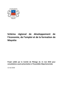 Schéma régional de développement de l`économie, de l`emploi et