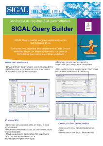 SIGAL Query Builder