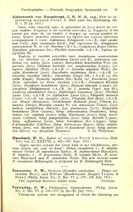 Pteridophyten. — Floristik, Géographie, Systematik etc. 57