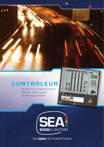 controleur - SEA Signalisation
