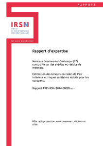 rapport de l`IRSN