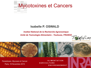 Mycotoxines et Cancers