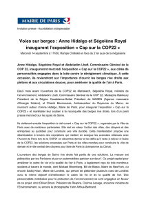 Invitation Anne Hidalgo, Ségolène Royal et