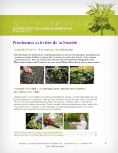 Bulletin-180 - Société d`horticulture de Ste-Foy