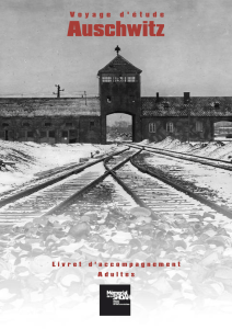 Voyage d`étude Auschwitz, livret de formation