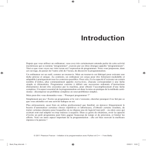 Introduction - Pearson France