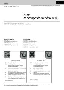 Fiche toxicologique zinc et composés minéraux ( PDF
