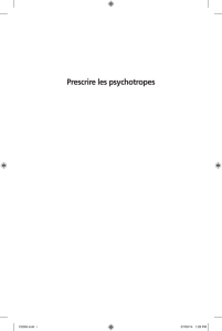 Prescrire les psychotropes