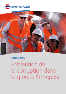 15 novembre 2016 Guide Prévention de la