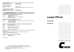 Lampe PIR alu - www.produktinfo.conrad.com