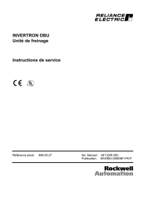 Bremseinheit DBU - Rockwell Automation