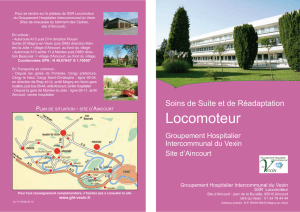 Locomoteur - Groupement Hospitalier Intercommunal du Vexin