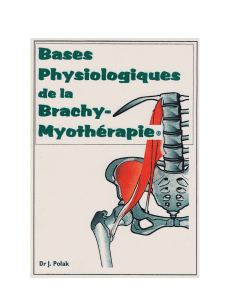 Boucle β - Bases physiologiques de la Brachy