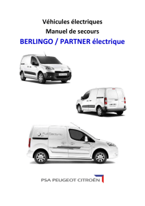 BERLINGO / PARTNER électrique