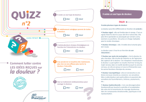 Quizz n°2 - Clinique Pasteur