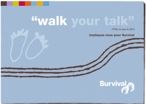 walk your talk