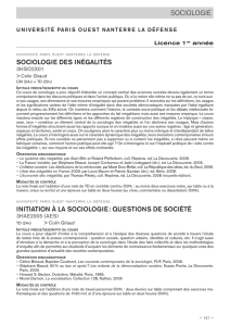 sociologie - APA Paris