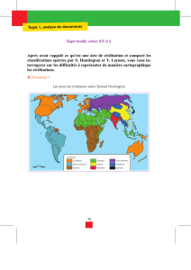 Sujets de Géographie, Term L, ES