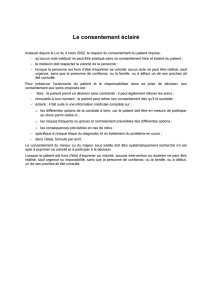 Le consentement éclairé - Le Conseil Départemental de la Charente