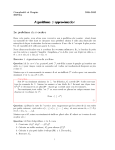Algorithme d`approximation