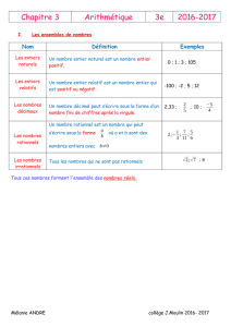 Chap 3 arithmetiques 3e 1 - Mathématiques à J.Moulin