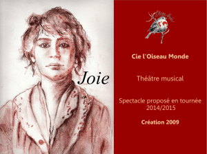 Théâtre musical - Cie l`Oiseau Monde