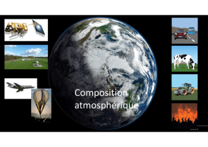 Composition atmosphérique