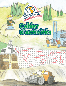 Cahier d`activités