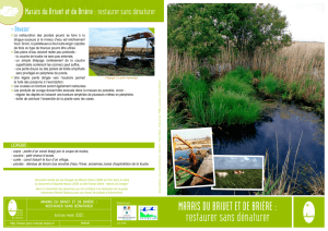 restaurer sans dénaturer - Parc naturel régional de Brière