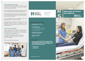 depliant-urgences - Hôpital Kirchberg
