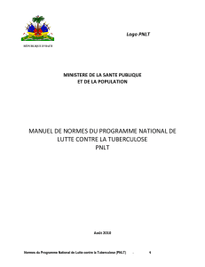 republique d`haiti - Ministère de la Santé Publique et de la Population