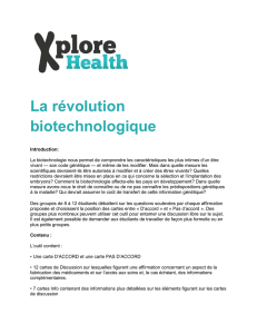 The Biotechnology Revolution