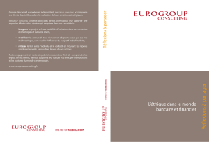 Réflexions à partager - Eurogroup Consulting