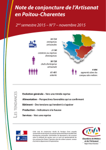 Note de conjoncture Novembre 2015